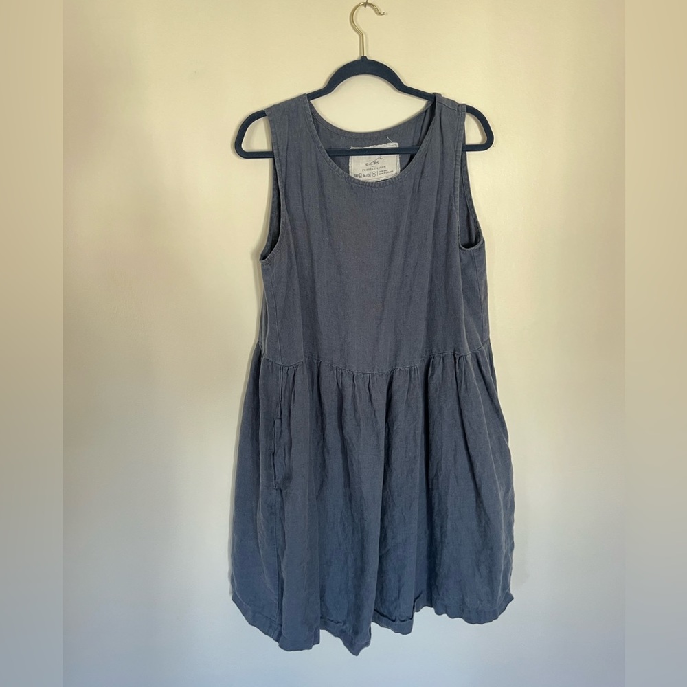NotPerfectLinen “chore” dress
